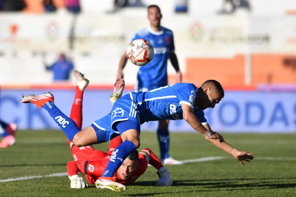 U de Chile se cae de la cima del torneo, a la espera de los refuerzos en el mercado de pases. Foto: Alejandro Pizarro Ubilla/Photosport