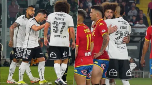 El abrazo de la paz entre Vidal y su Falcón tras su pelea