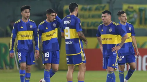 Gary Medel jugó casi todo el partido ante Defensa y Justicia.