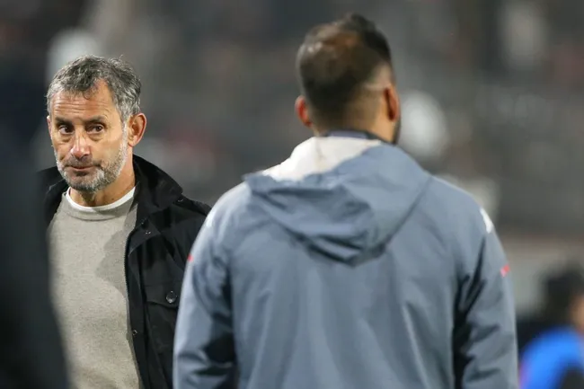 Miguel Ponce en el estadio Monumental. (Jonnathan Oyarzun/Photosport).