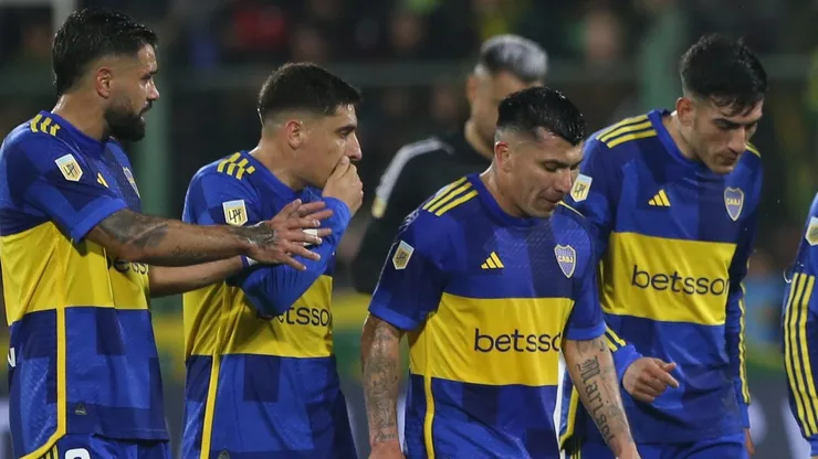 Gary Medel no fue bien evaluado en su duelo ante Defensa y Justicia.