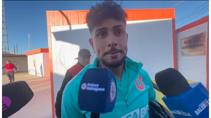 Antonio Díaz debutó en el Campeonato Nacional por la U.