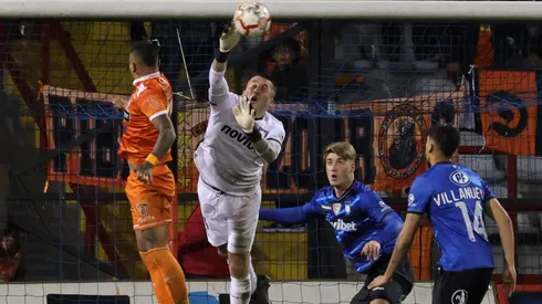 Fabián Cerda tuvo gran trabajo para mantener el empate de Huachipato.