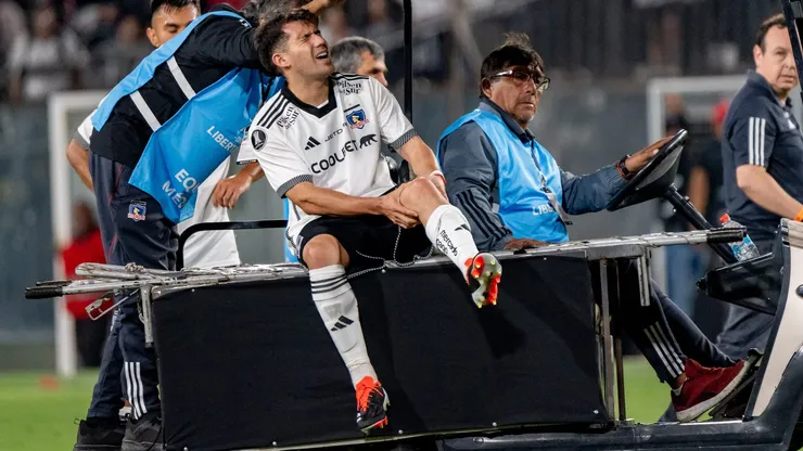 César Fuentes con mucho dolor tras su lesión.
