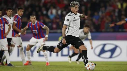 Carlos Palacios le marcó un gol clave a Cerro Porteño.