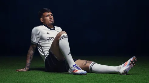 Saldivia luce los nuevos zapatos F50 de adidas