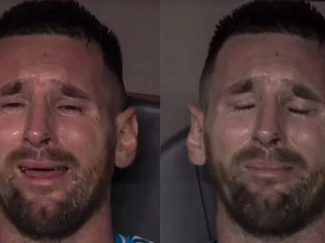 De Paul vende humo con el llanto de Messi en Copa América