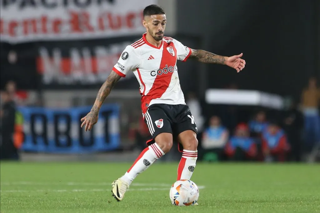 Manuel Lanzini en River Plate. (Daniel Jayo/Getty Images).