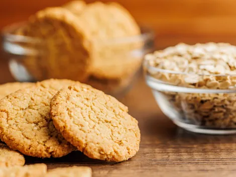 Receta de galletas de avena saludables