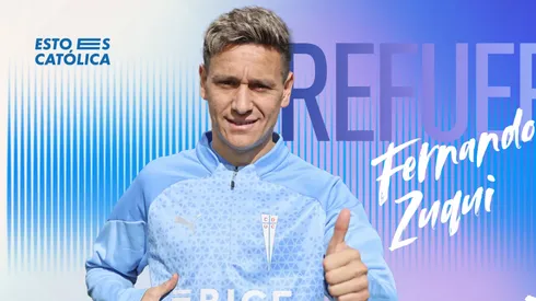 Fernando Zuqui, oficialmente presentado como refuerzo de Católica.