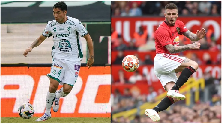 En México comparan a Luciano Cabral con David Beckham.