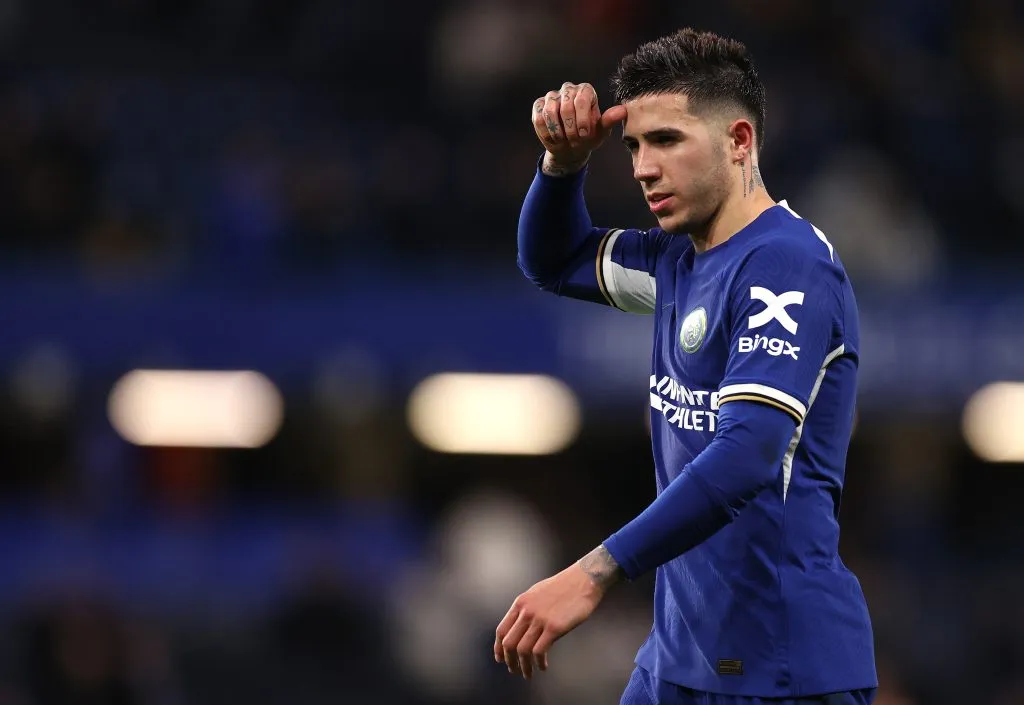 Enzo Fernández vive un escándalo en el Chelsea | Getty Images