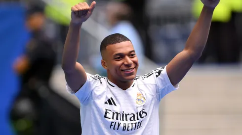 Kylian Mbappé se puso la merengue del Real Madrid.