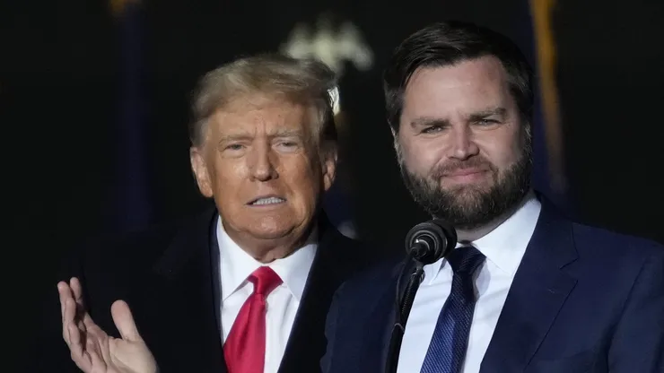 Trump y Vance.