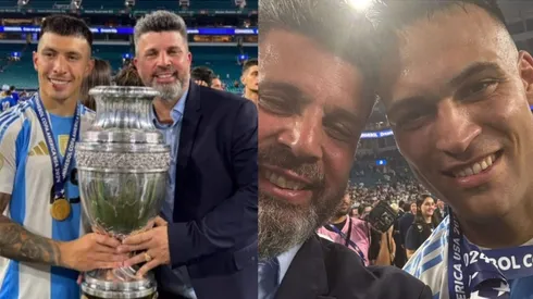 Christian Bragarnik gozó como un niño con la Copa América que ganó Argentina.