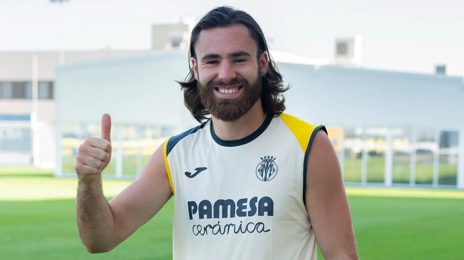 Ben Brereton Díaz volvió este lunes al Villarreal para iniciar la pretemporada. Foto: Comunicaciones Villarreal.