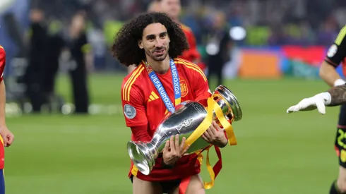 Marc Cucurella fue una de las figuras de España en la Eurocopa