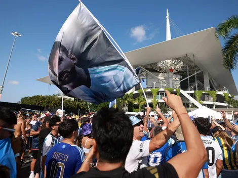 La patética previa de la final de la Copa América en Miami