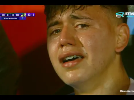 Cojeando y llorando: la triste tarde de Nacho Vásquez en la U