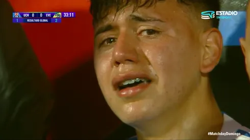 Ignacio Vásquez sufrió una lesión en el duelo de la U por Copa Chile.