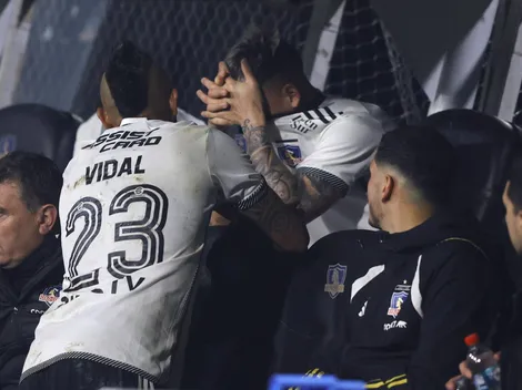 El consuelo de Vidal a Guillermo Paiva en difícil noche en Colo Colo