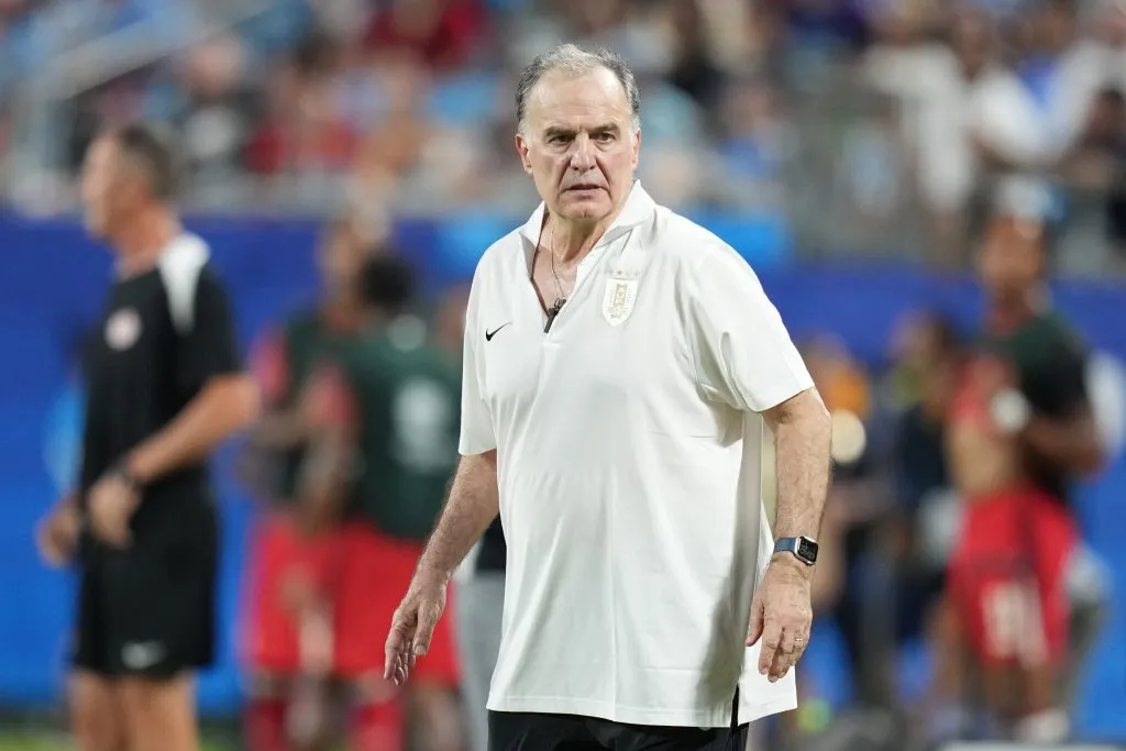 Marcelo Bielsa, tercero en la Copa América 2024 con Uruguay, no se deja intimidar | Getty Images