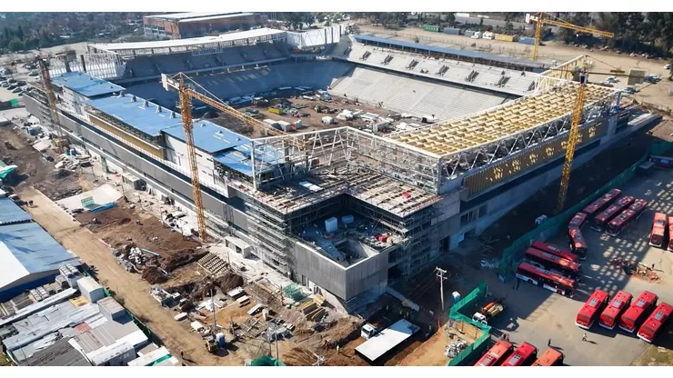 El nuevo San Carlos de Apoquindo está en su recta final.