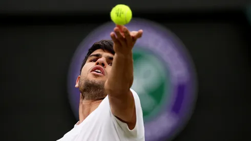 Carlos Alcaraz quiere llegar a la final de Wimbledon.