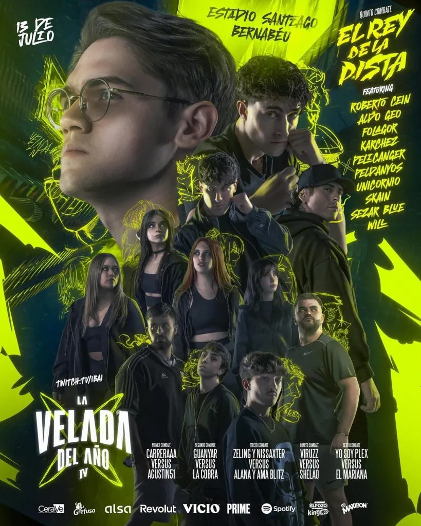 Los protagonistas de la Velada del Año IV. Imagen: Instagram.