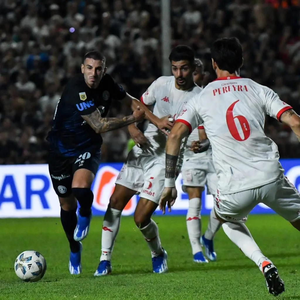 Juan Manuel Vásquez ya es oficialmente jugador de Coquimbo Unido. Llega a reemplazar a Luciano Cabral. Foto: Comunicaciones Independiente de Rivadavia.