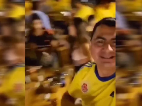 El hincha más famoso de Cobreloa apoya a Colombia