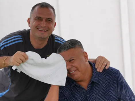 Chiqui Tapia explica con humor el viral: "No me podía mover"