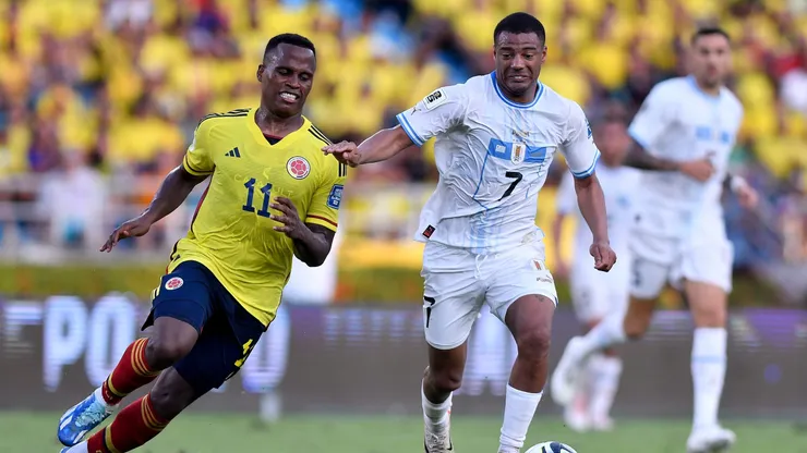 Uruguay se mide ante Colombia.