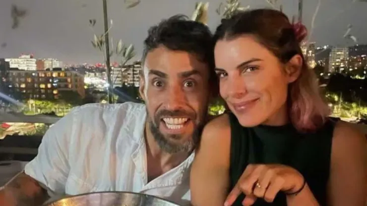 La parlamentaria respondió a la detención de su ex pareja.