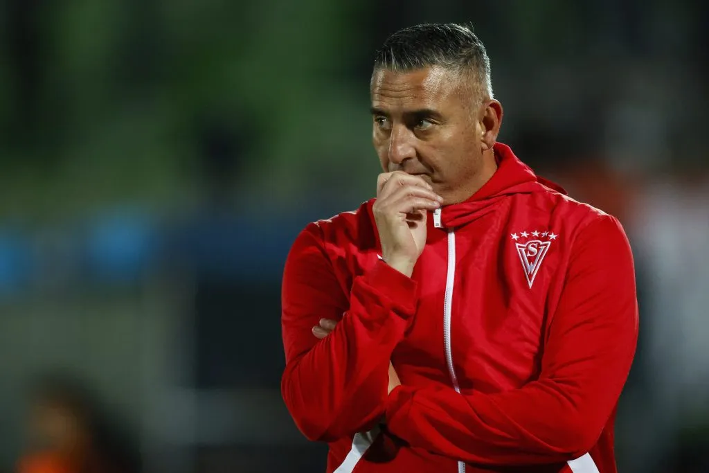 Jaime García en el estadio Elías Figueroa Brander de Valparaíso. (Andrés Piña/Photosport).