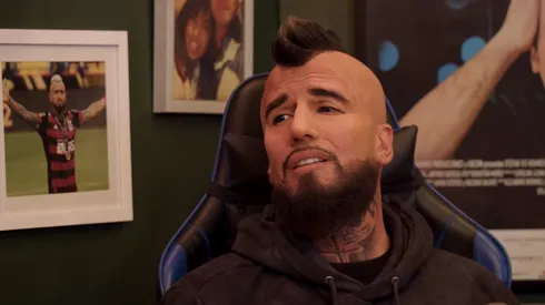 Kramer en su imitación como Arturo Vidal.