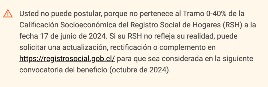 Postulación Subsidio de la luz