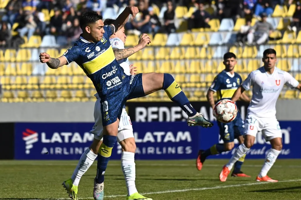 Así fue el gol de Joan Cruz. (Jose Veas/Photosport).