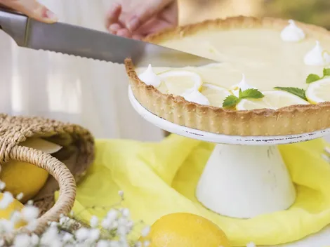 Receta pie de limón: El dulce infaltable en la cocina