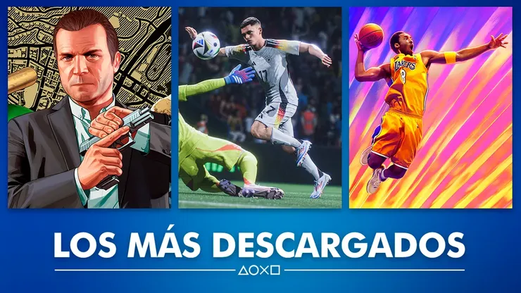 Conoce los títulos más descargados de junio en PlayStation.
