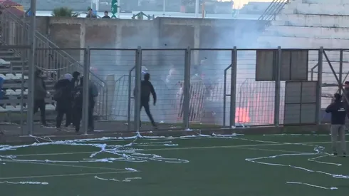 Desmanes en el duelo entre Lota y Naval.