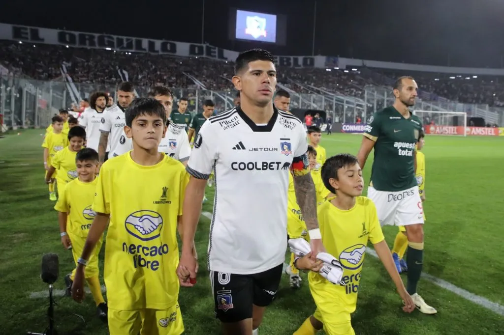 Esteban Pavez inició su cuarta etapa con Colo Colo en 2022 (Photosport)