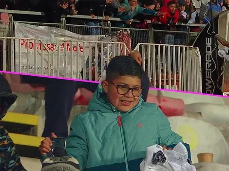 El tierno gesto de Arturo Vidal con un niño de Colo Colo