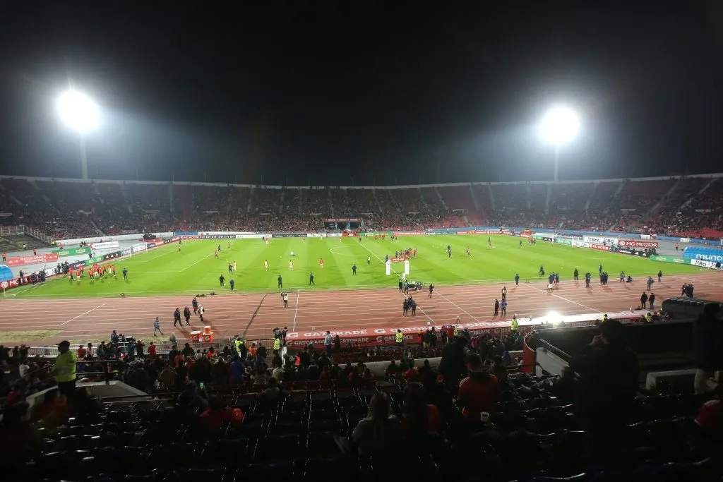El Estadio Nacional tendrá que ser cerrado lo que complica a Universidad de Chile. Foto: Jonnathan Oyarzun/Photosport
