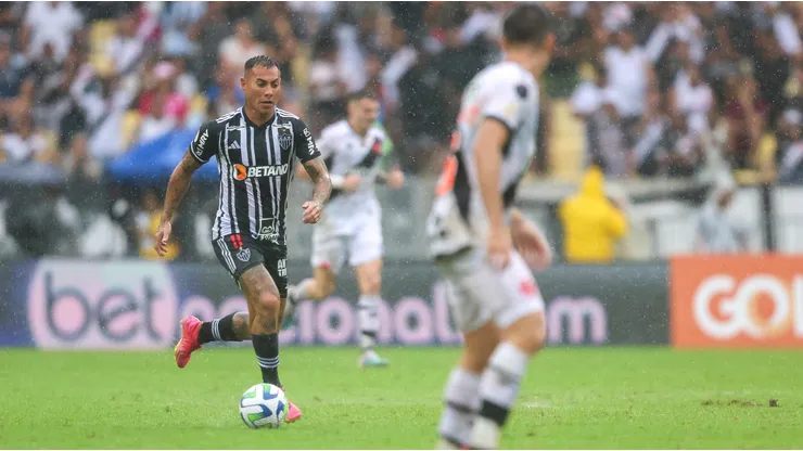Eduardo Vargas tiene contrato con Atlético Mineiro hasta diciembre de 2024.