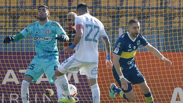 Ex azules y la derrota de la U contra Everton en Copa Chile.
