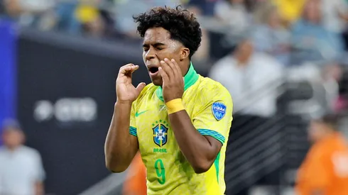 Endrick tuvo un partido para el olvido ante Uruguay.