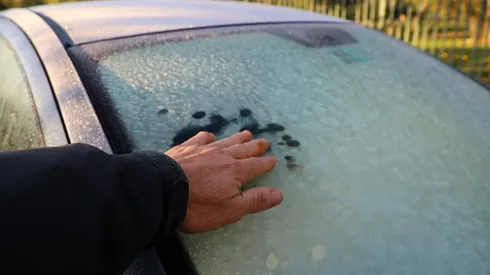 Bajas temperatura en Santiago