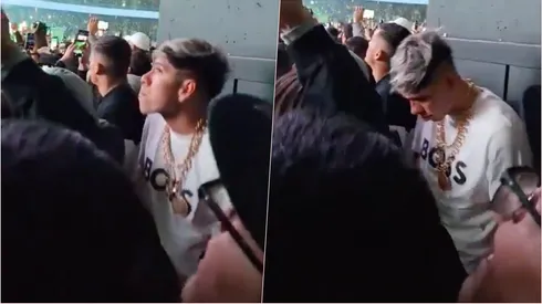 Carlos Palacios en el concierto de Jere Klein