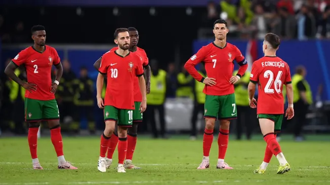 Cristiano Ronaldo jugó su última Euro y quedó eliminado en cuartos de final a manos de Francia. Foto: IMAGO.
